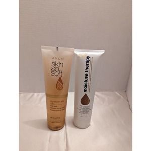 Avon Moisture Therapy Creamy Body Wash and SSS Body Wash with Argan